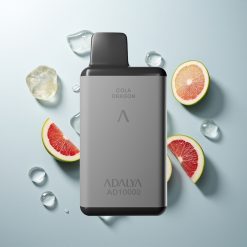 Adalya AD 10000 Puffs Blau Eis Space Grau Sandgestrahlt USB-C Aluminium