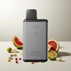 Adalya AD 10000 Puffs Cola Drachen Space Grau USB-C Aluminium