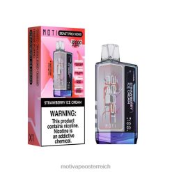 MOTI Beast Pro Einweg-Vaporizer (5 %, 10.000 Züge) Erdbeereis TN2TZ50 MOTI Vape Review