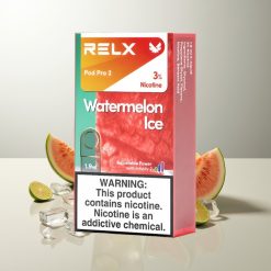 RELX Pod Pro 2 600 Züge Wassermelone Eis 1.9ml 3 Spannungsstufen (5.5W/6.5W/8W)