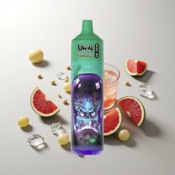 UWIN Tornado 35K Traube Eis Musik Wegwerf-Vape mit 600mAh Akku und Mesh-Coil 1,0 Ohm