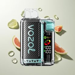 VOZOL Vista 20000 Züge Miami Minze Recycelbar OLED Dual Mesh 6-Stufen Watt MCU S.i.L.C Tech TPD MTL