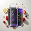 VOZOL Vista 20000 Züge Mischbeeren OLED Dual Mesh Coil 650mAh 6-Stufen MCU PCR TPD MTL wiederaufladbar